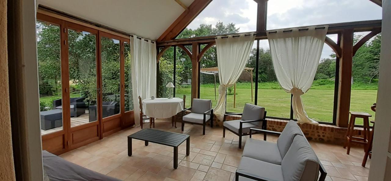 Hotel La maison d'amis du moulin à La Chapelle-Viel Extérieur photo